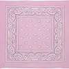 Bufanda Cuadrada Paisley Personalizada por el Fabricante Pañuelo para la Cabeza Bandana de Venta Caliente Transfronteriza Bufanda Cuadrada de Poliéster Periférica de Estrella de Hip-Hop
