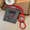 Celebración de Internet de Verano HINEZHA Bordado Popular Moderno Bolsa de Nylon para Teléfono Móvil Ocio Transfronterizo Combinación con Todo Bolso de Hombro para Ir al Trabajo