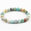 Joias Transfronteiriças Pulseira de Contas de Ágata Ametista de 8mm para Mulheres, Versátil e Sofisticada, Presente para Melhores Amigas e Casais, Pulseiras Atacado