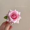 Horquilla de rosa, flequillo de alta calidad, pinza para la frente, horquilla rota, pinza de pico de pato, tocado, accesorios para el cabello con flores de gran apariencia