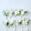 237 Ramillete de celebración de negocios estilo occidental flor de mano suministros de boda estudio de flores artificiales accesorios para fotos Serie Blanca