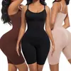 Ropa interior moldeadora sin costuras de una sola pieza estilo europeo y americano transfronteriza, control de abdomen y levantamiento de glúteos, camiseta sin mangas moldeadora corporal sin costuras para mujer, estilo fino de verano