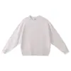 Sudadera con cuello redondo de algodón rizado de manga larga para hombre de talla grande, estilo callejero americano transfronterizo, marca moderna de alta gama