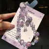 Estilo Literário Retrô Corrente de Celular com Contas Redondas Pingente de Cabaça Estrela Chaveiro de Bolsa Estilo Pulso Acessórios Pingente Anti-Perda