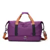 Bolsa de Viagem Portátil Leve de Grande Capacidade com Separação de Seco e Molhado Bolsa de Bagagem para Curta Distância Bolsa Esportiva Yoga Fitness para Homens e Mulheres