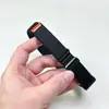 Adecuado para la pulsera Fitbit Air, correa de bucle de nailon de cobertura extendida, funda protectora de metal desmontable de liberación rápida