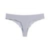 Ropa interior de mujer de comercio exterior sexy tanga pura borde ondulado seda de hielo cintura baja una pieza sin costuras calzoncillos de mujer