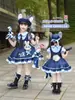 Disfraz de Policía Conejo para Niña Vestido de Princesa Infantil Vestido de Judy de Zootopia de Verano Vestido Lolita
