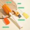 Cepillo de Copa de Silicona Multifuncional, Cepillo para Botellas, Cepillo de Limpieza para el Hogar Cinco en Uno, Tapa de Copa para Limpiar Tazas de Termo, Cepillo para Popotes