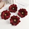 Novo estilo nórdico cabeça de peônia de bambu flor artificial simulação dália decoração de casa material DIY feito à mão