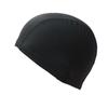 Gorro de natación de nailon directo de fábrica de alta elasticidad para adultos y niños, color sólido, embalaje independiente de cartón, venta al por mayor de gorros de natación