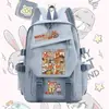 Mercancía de Anime de Zootopia: Mochila Escolar Primaria Judy y Nick Zorro, Unisex, Casual, Gran Capacidad, Bolso de Doble Hombro
