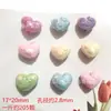 Cinta Chapada Color Estrella de Cinco Puntas Corazón Lazo Abalorios de Agujero Grande Material para Cadena/Colgante de Teléfono Móvil con Cuentas DIY Venta al por Mayor