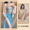 Lencería Sexy Chaomu Xiaojia Jasper Intimates Estilo Antiguo Top Tubo Dinastía Han Palacio Banda para el Vientre Deseo Puro Conjunto de Camisón de Tentación