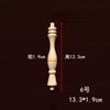 Estilo Europeo Madera Maciza Calabaza Pequeña Pilar Pequeño Coche Barandilla de Madera Accesorios de Decoración Partición Gabinete de Vino Sólido Valla Columna de Puente de Pasillo