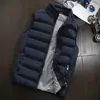 Binjie Chaleco de Algodón con Plumón Seleccionado Cuidadosamente para Hombre Tendencia Otoño e Invierno Casual Grueso Cálido Chaleco Exterior para Hombre