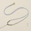 Corda tecida à mão 2mm corda resistente ao desgaste corda de pingente fivela de paz pingente de jade colar masculino e feminino Buddha cordão masculino atacado de fábrica
