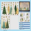 Pegatinas decorativas electrostáticas para puertas de vidrio de Navidad y fiestas, para ventanas, sombreros, ángeles, campanas y arreglos de copos de nieve