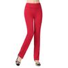 Pantalones Cuadrados para Bailar Pantalones de Baile para Mujer Pantalones Largos Negros Otoño e Invierno Modal Espesado Holgados Pantalones de Práctica de Baile Latino Yoga