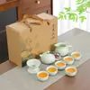 Ventas Directas de Fábrica Set Portátil de Té Kung Fu para Viajes, Recuerdos para Eventos Empresariales, Regalos para el Evento de Apertura del Festival de Medio Otoño