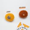 Lindo lazo de galleta de celebridad de Internet de peluche de dibujos animados, broche de bricolaje, horquilla, accesorios, calcetines, zapatillas, accesorios