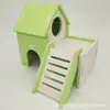 Columpio para Hámster Oso Dorado Cerdo Holandés Casa para Mascotas Nido para Dormir Villa Cabaña Jaula para Hámster Suministros para Paisajismo