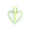 Lindo Pasador de Corazón de Melocotón de Colores Dulces para Niñas, Pinza para Flequillo Hueca, Mechones Laterales Sueltos, Pinza de Pato sin Marcas, Accesorio de Moda para el Cabello