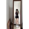 Shorts de Mezclilla Negros de Cintura Alta para Mujer Hot Girl Nuevos Primavera y Verano 2026 Retro de Cintura Alta Ajustados Adelgazantes que Resaltan las Caderas Pantalones Cortos Hot
