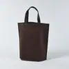 Bolsas de Tecido Não Tecido Grossas em Estoque com Logo Personalizado para Promoção em Feiras, Sacolas Tote para Roupas, Sacolas de Compras de Alta Qualidade Estilo Ins