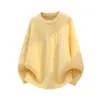 Nueva Colección Otoño/Invierno 2026: Chamarra Suéter de Punto Trenzado Color Sólido, Estilo Pareja, Casual Juvenil, Suéter Versátil