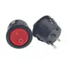 Interruptor de Barco Kcd1-105 Interruptor Basculante Redondo Rojo/Negro/Con Luz 10A/125V 6A/250V