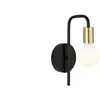 Lámpara de noche minimalista nórdica para dormitorio, aplique de pared, lámpara de pared creativa estilo americano para pared de fondo de sala de estar, pasillo de hotel, balcón, pared de escalera