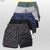 Pantalones cortos deportivos para correr para hombre, deportes, exterior, ocio, holgados, maratón, dobles, fitness, comercio exterior transfronterizo al por mayor