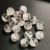 Copos de Nieve Polvo Fantasma Perlas de Cristal Hecho a Mano DIY Accesorios de Perlas Redondas Pulsera de Perlas Individual Tejido Múltiples Gemas