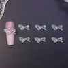 Decorações Versáteis para Unhas com Laço Aurora Acessórios Pequenos de Resina Materiais DIY Pingentes para Brincos Acessórios de Unha Usáveis Strass