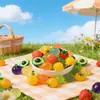 Accesorios de Resina de Frutas Simuladas Estilo Mixto Juguetes de Comida en Miniatura Materiales de Decoración DIY Colgantes para Cadena de Teléfono Pegamento de Crema