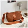 Bolsa de Ombro Esportiva para Torradas Grande Capacidade Casual Cor Sólida Tecido Oxford Fitness Bolsa Transversal Tendência Bolsa Transversal de Viagem