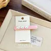 Pinza para el Cabello de Pato Blanca Perla con Forma de Corazón, Estilo Coreano, Suave y Elegante, Dulce y Versátil para Niñas, Pinza para Flequillo, Pinza para el Lado del Cabello