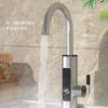 Grifo Eléctrico Instantáneo de Agua Caliente Transfronterizo, Calentamiento Instantáneo Doméstico Pantalla Digital Uso Dual Frío y Caliente Calentador de Agua Eléctrico, Venta al por Mayor de Comercio Exterior