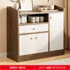 Aparador para Sala de Jantar, Armário de Sala de Estar de Parede, Armário de Armazenamento, Armário de Chá para Escritório, Prateleira de Armazenamento Diversos para Cozinha