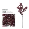 Planta Artificial Tallo Único Bayas de Acebo Bayas Rojas Materiales Florales DIY Venta Caliente Transfronteriza Flores Falsas Flor Artificial Simulación Ramo