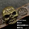 Dongguan Productos de Cobre Roto Correa de Calavera Pequeña de Cobre Puro Hebilla Decorativa Accesorios Creativos Hebilla de Tela de Pájaro Herrajes de Cuero