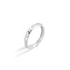 Sol Luna Pie Plata 999 Anillo de Pareja Diseño Nicho Lujo Ligero Anillo Castaña de Agua Tanabata Ins Anillo Sol