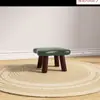Bancos de Madera Maciza para Uso Doméstico, Taburetes Bajos Acolchados Suaves, Bancos para Mesa de Centro de Sala de Estar, Reposapiés para Sofá, Bancos para Cambiarse de Zapatos, Taburetes Pequeños, Venta al por Mayor de Fábrica