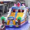 Nuevo castillo inflable al aire libre móvil grande para niños en el centro comercial, equipo de juego, trampolín inflable de dibujos animados, tobogán