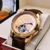 Reloj mecánico automático Aogulas para hombre, nuevo, luminoso, hueco, informal, de negocios.