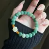 Pulsera Bodhi Dunhuang transmisión en vivo atrapa riqueza gato diseño de bucle único pulsera versátil envoltura para dedo suave accesorios culturales para jugar para estudiantes