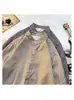 Camisa de Cuadros Nueva de Verano para Hombre de Manga Corta Espiga Personalizada Camisa Floral de Manga Tres Cuartos Camisa de Verano
