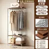 Arara de Roupas Aberta com Combinações Guarda-Roupa Simples para Quarto Closet Walk-in Prateleira de Armazenamento para Casa Guarda-Roupa de Chão
