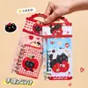 Set de papelería Creativo Gato Negro Manzana, Combo de Cuaderno de Espiral de Alto Valor y Bolígrafo Retráctil, Regalo de Recompensa para Estudiantes al por Mayor